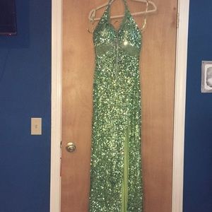 Green Prom / Evening Gown Dress